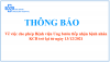 Thông báo
