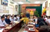 Chúc Tết cán bộ viên chức, người lao động làm việc tại bệnh viện Ung Bướu tỉnh Bắc Giang