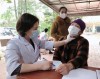 BỆNH VIỆN UNG BƯỚU TỈNH BẮC GIANG TỔ CHỨC KHÁM SÀNG LỌC UNG THƯ TẠI HUYỆN LỤC NAM