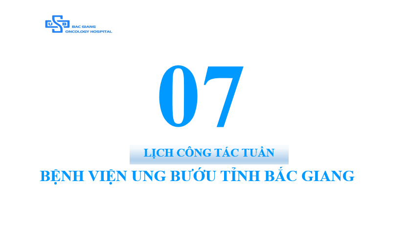 Lịch công tác tuần 07 (Từ ngày 22/02 đến ngày 26/02/2021)