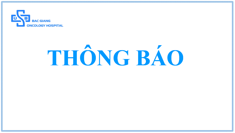 thông báo